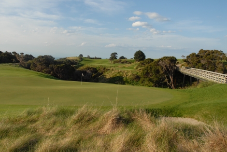 Cape Kidnappers In Cape Kidnappers, the nature is wild and the roughs are really hard.