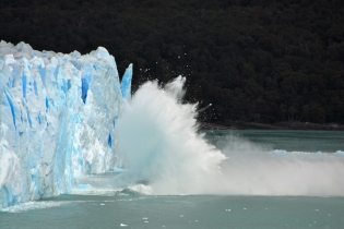 Perito Moreno In the glaciers national park in Patagonia.
